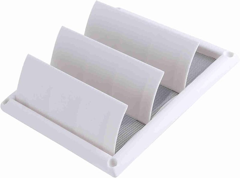 Plastic Vent Grille Cover With 3 Flaps For Kitchen Bathroom Extractor Fan And Tumble Dryer 20x20CM - Image 5